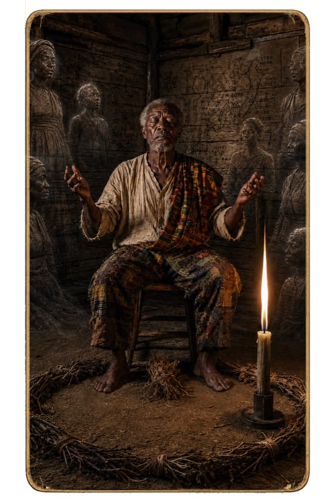 THE GRIOT tarot card