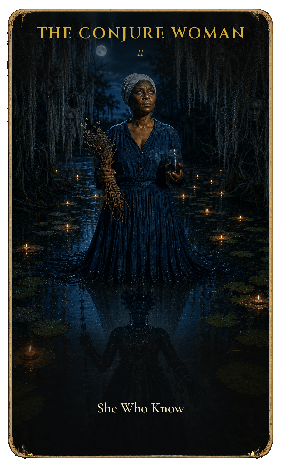 THE CONJURE WOMAN, She See Through Da Dark